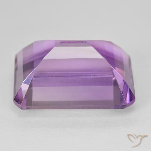 9,17 ctw natürlicher Mittelrosa Violett Amethyst, Oktagonschliff, VVS