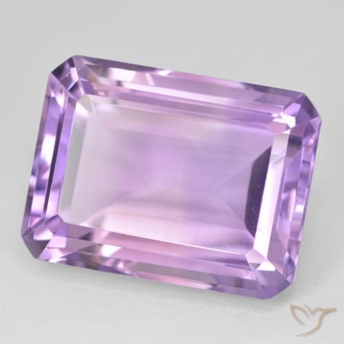 9,17 ctw natürlicher Rosaig-violett Amethyst, Oktagonschliff, VVS