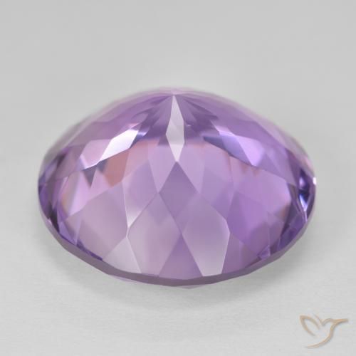 9,17 ctw natürlicher Rosaig-violett Amethyst, Runden, VVS