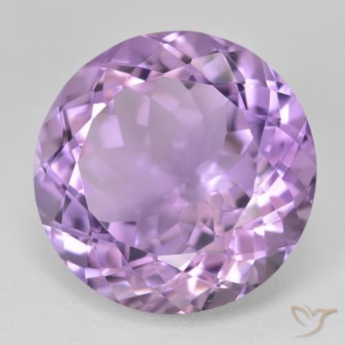 9,17 ctw natürlicher Rosaig-violett Amethyst, Runden, VVS