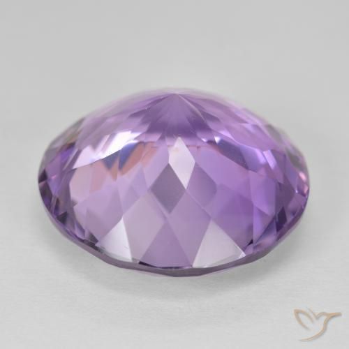 9,17 ctw natürlicher Rosaig-violett Amethyst, Runden, VVS