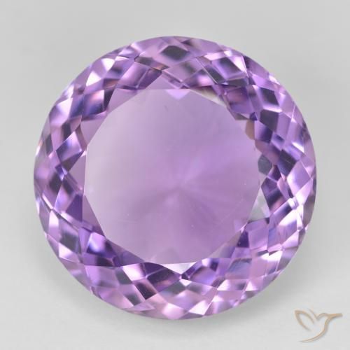 9,17 ctw natürlicher Mittelviolett Amethyst, Runden, VVS
