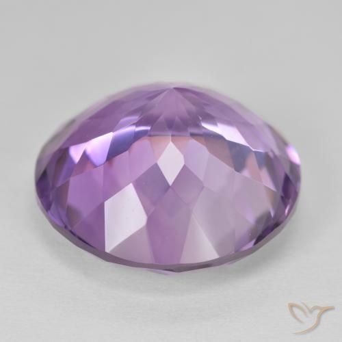 9,17 ctw natürlicher Rosaig-violett Amethyst, Runden, VVS