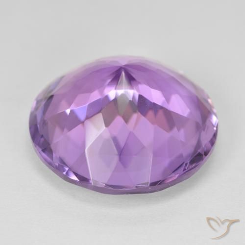 9,17 ctw natürlicher Rosaig-violett Amethyst, Runden, VVS