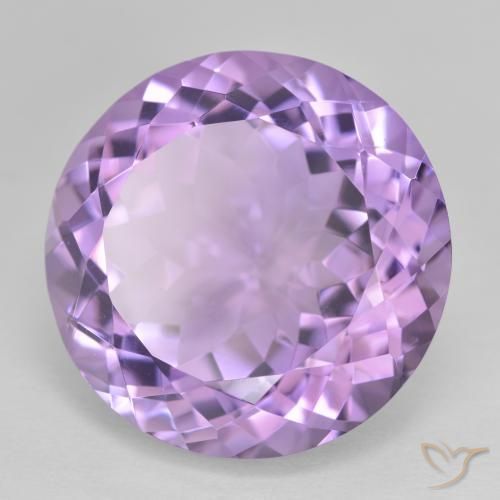 9,17 ctw natürlicher Rosaig-violett Amethyst, Runden, VVS