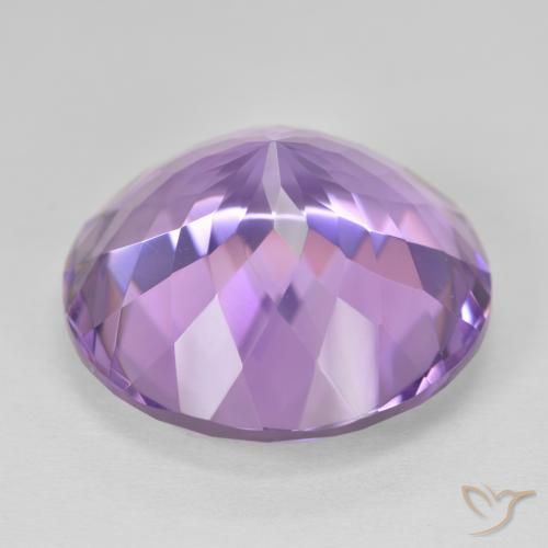 9,17 ctw natürlicher Rosaig-violett Amethyst, Runden, VVS