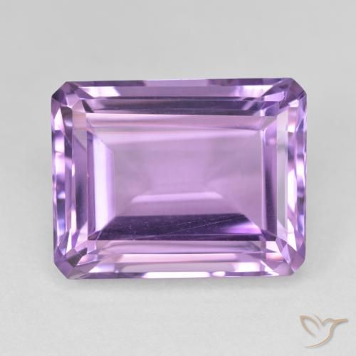 19.16ct Natürlicher Aubergine Veilchen Amethyst, Smaragdschliff, VVS-VS