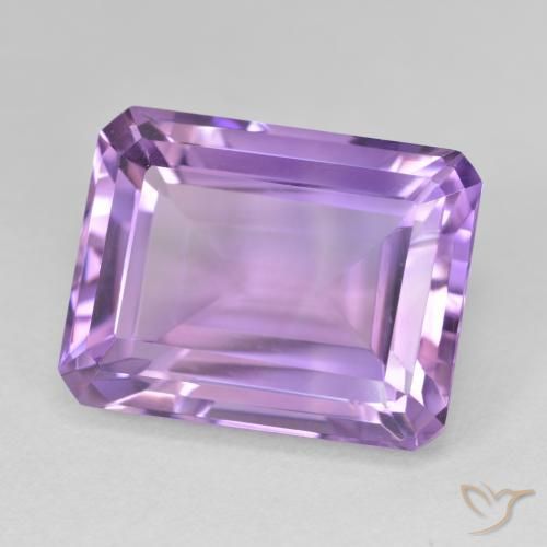 9,17 ctw natürlicher Tiefes Irisviolett Amethyst, Oktagonschliff, VVS-VS