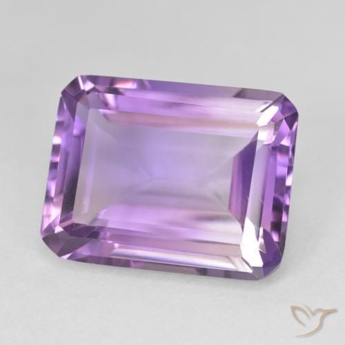 9,17 ctw natürlicher Mittelviolett Amethyst, Oktagonschliff, VVS-VS