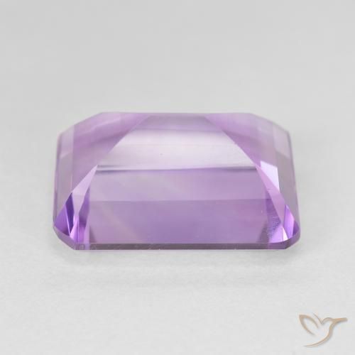 9,17 ctw natürlicher Iris Violett Amethyst, Oktagonschliff, Lichtdurchlässig