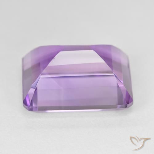 9,17 ctw natürlicher Mittelrosa Violett Amethyst, Oktagonschliff, VVS-VS