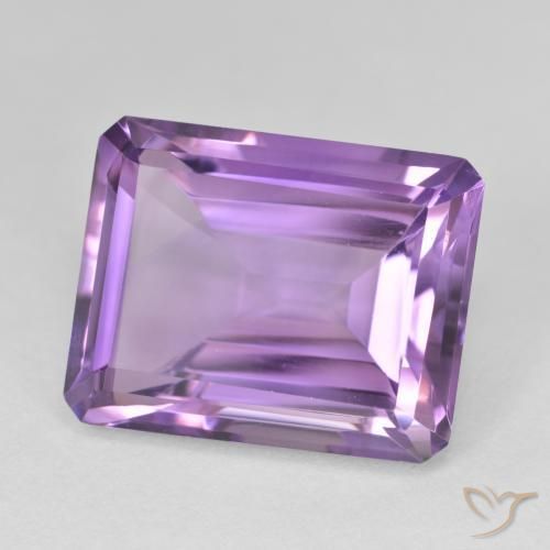 9,17 ctw natürlicher Lebhaftes Violett Amethyst, Oktagonschliff, VVS