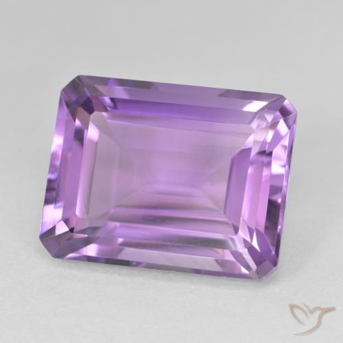 9,17 ctw natürlicher Rosaig-violett Amethyst, Oktagonschliff, VVS-VS