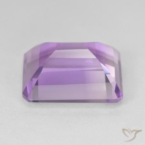 9,17 ctw natürlicher Rosaig-violett Amethyst, Oktagonschliff, VVS-VS