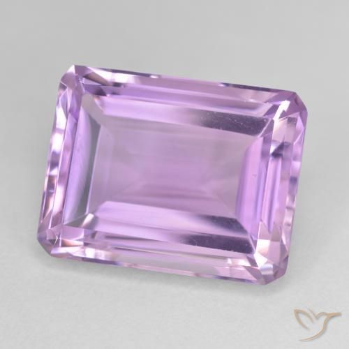 9,17 ctw natürlicher Rosaig-violett Amethyst, Oktagonschliff, VVS-VS
