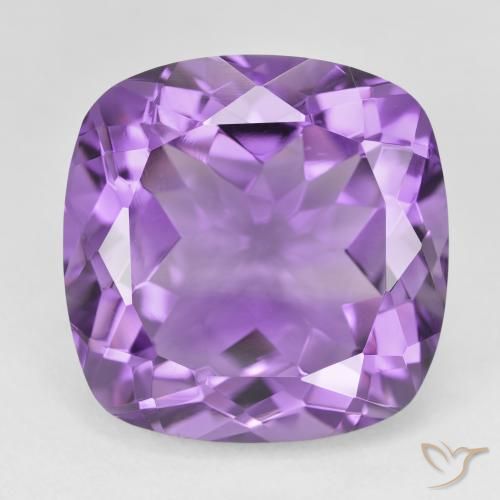 23.74ct Natürlicher Lebhaftes Violett Amethyst, Kissen, VVS