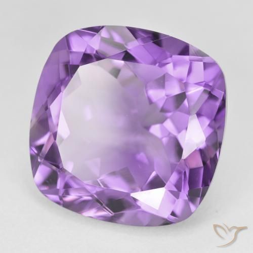 9,17 ctw natürlicher Lebhaftes Violett Amethyst, Kissen, VVS