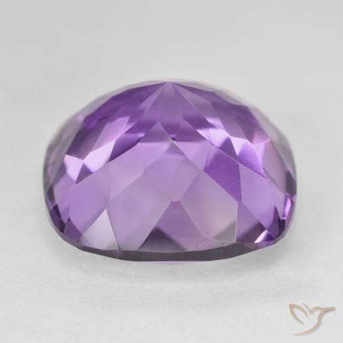 9,17 ctw natürlicher Mittelviolett Amethyst, Kissen, VVS