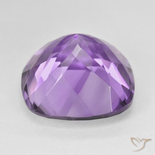 9,17 ctw natürlicher Tiefes Irisviolett Amethyst, Kissen, VVS-VS