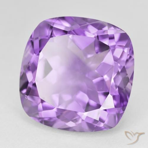 9,17 ctw natürlicher Mittelviolett Amethyst, Kissen, VVS