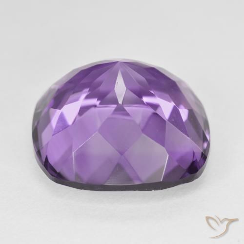 9,17 ctw natürlicher Mittelviolett Amethyst, Kissen, VVS