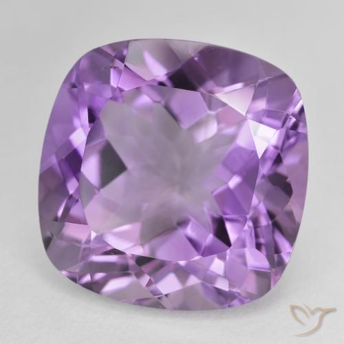 9,17 ctw natürlicher Mittelviolett Amethyst, Kissen, VVS