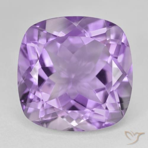 22.36ct Natürlicher Tiefes Irisviolett Amethyst, Kissen, VVS