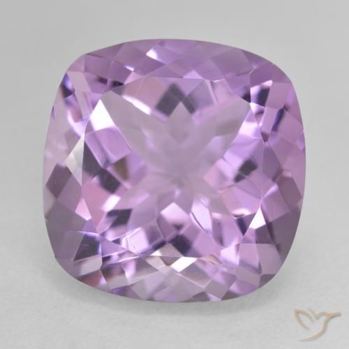 12.89ct Natürlicher Iris Violett Amethyst, Kissen, VVS