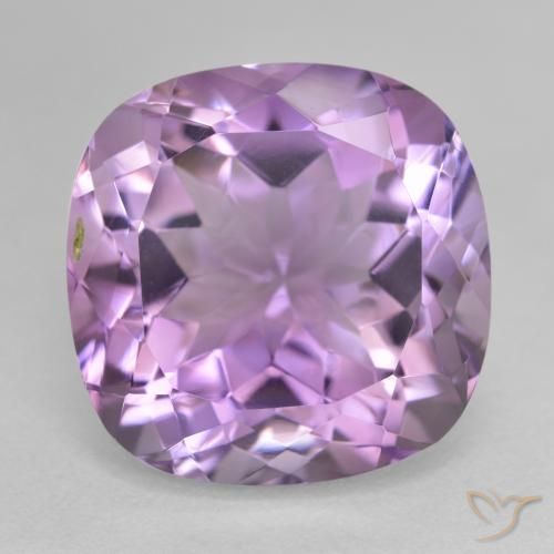 13.55ct Natürlicher Mittelviolett Amethyst, Kissen, VVS