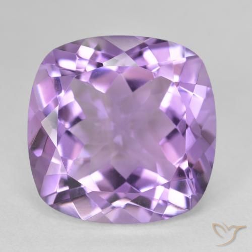 12.11ct Natürlicher Iris Violett Amethyst, Kissen, VVS