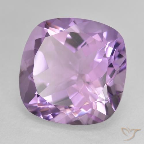 9,17 ctw natürlicher Mittelviolett Amethyst, Kissen, VVS