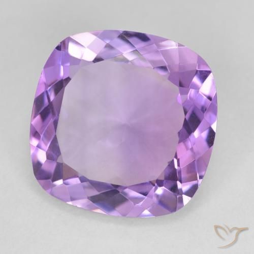 9,17 ctw natürlicher Mittelviolett Amethyst, Kissen, VVS