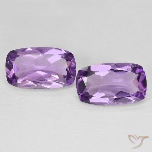 10.59ctw Natürlicher Lilaisch-violett Amethyst, Kissen, VVS-VS