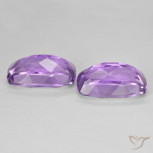 12.56 ct natürliche Mittelviolettes Violett Amethyst-Edelsteine, Kissen, VVS-VS