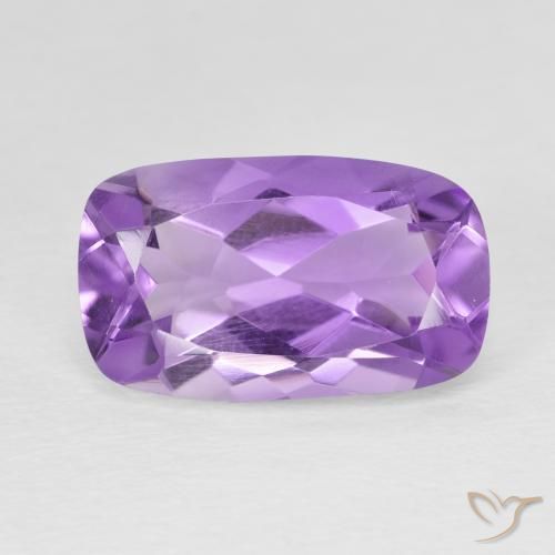 5.50ct Natürlicher Intensives Violett Amethyst, Kissen, VVS-VS