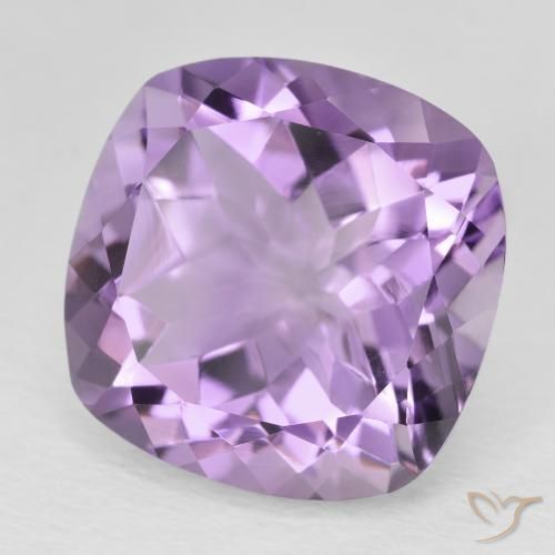 9,17 ctw natürlicher Mittelrosa Violett Amethyst, Kissen, VVS