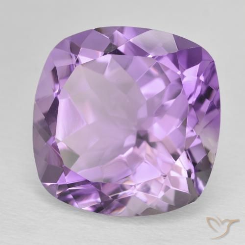 9,17 ctw natürlicher Mittelrosa Violett Amethyst, Kissen, VVS