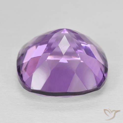 9,17 ctw natürlicher Mittelrosa Violett Amethyst, Kissen, VVS
