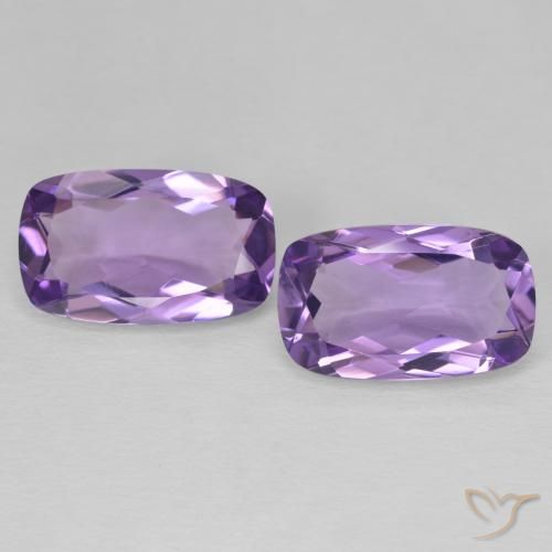 10.51ctw Natürlicher Mittelviolett Amethyst, Kissen, VVS