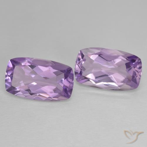 11.86 ct natürliche Mittelviolett Amethyst-Edelsteine, Kissen, VVS