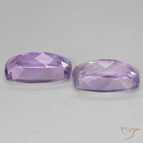 11.86 ct natürliche Mittelviolett Amethyst-Edelsteine, Kissen, VVS