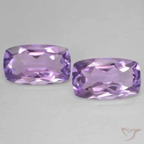 11.40ctw Natürlicher Lilaisch-violett Amethyst, Kissen, VVS