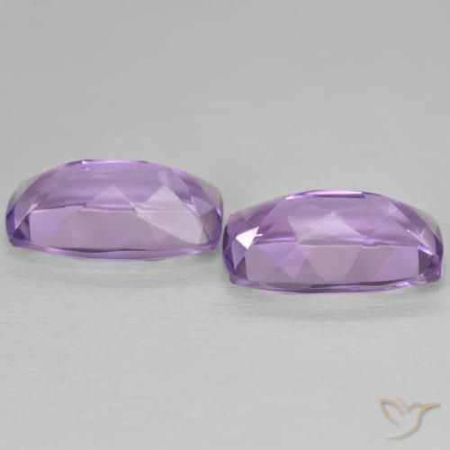 11.40 ct natürliche Lilaisch-violett Amethyst-Edelsteine, Kissen, VVS