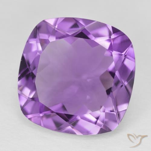 9,17 ctw natürlicher Tiefviolettes Violett Amethyst, Kissen, VVS-VS