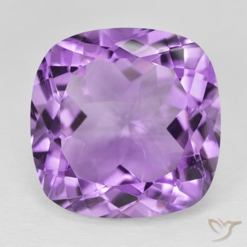20.80ct Natürlicher Tiefviolettes Violett Amethyst, Kissen, VS