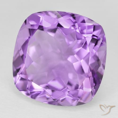 9,17 ctw natürlicher Mittelviolettes Violett Amethyst, Kissen, VVS-VS