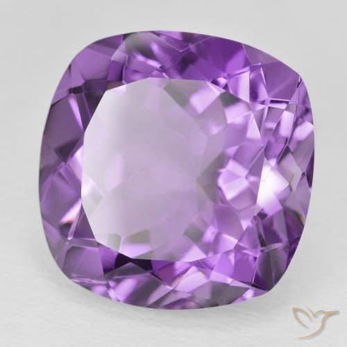 9,17 ctw natürlicher Tiefviolettes Violett Amethyst, Kissen, VVS