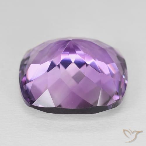 9,17 ctw natürlicher Medium Light Purplish-Violet Amethyst, Kissen, VS