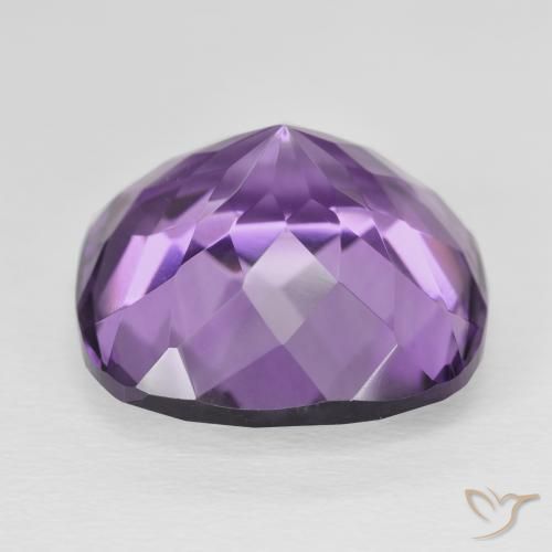 9,17 ctw natürlicher Mittelviolettes Violett Amethyst, Kissen, VVS