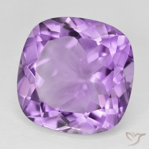9,17 ctw natürlicher Lilaisch-violett Amethyst, Kissen, VVS